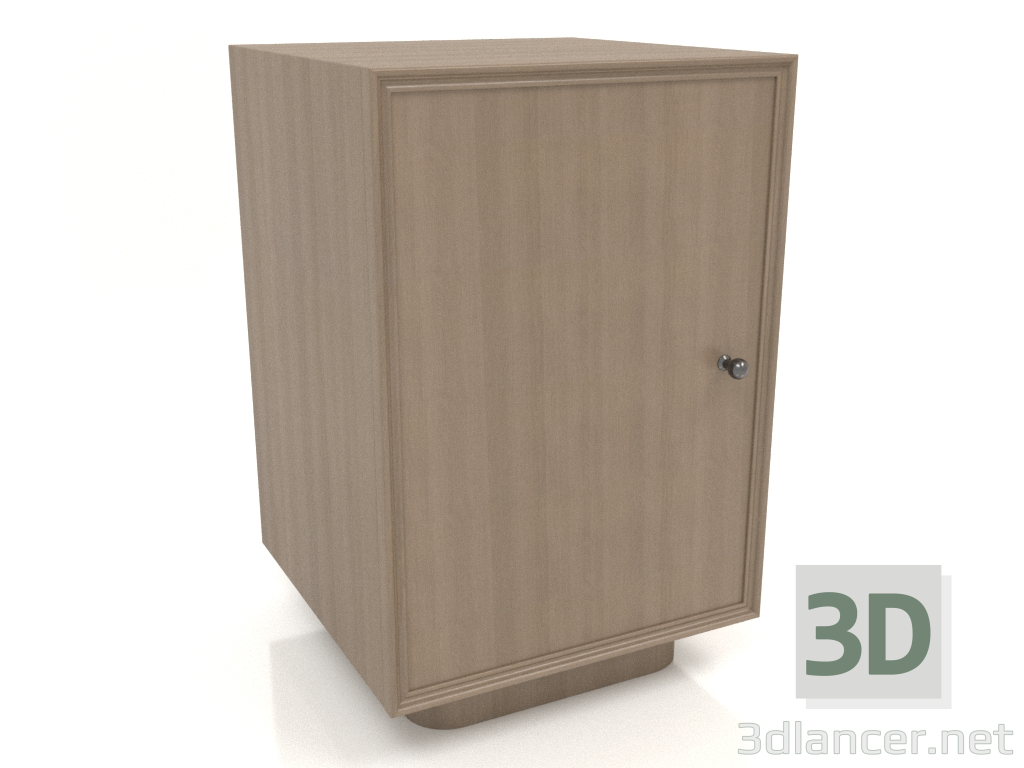 3D modeli Kabin TM 15 (404х406х622, ahşap grisi) - önizleme