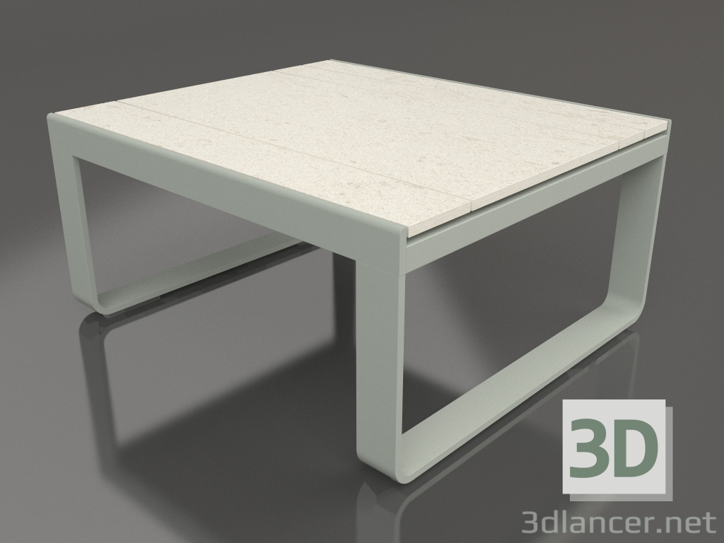 3d модель Клубный столик 80 (DEKTON Danae, Cement grey) – превью