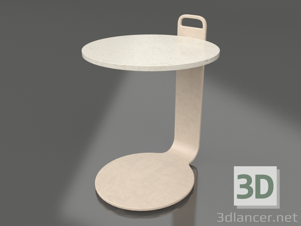 Modelo 3d Mesa de centro Ø36 (Areia, DEKTON Danae) - preview