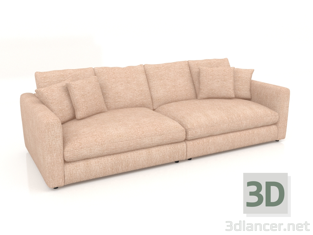 3D Modell 3-Sitzer-Sofa Sense (Nature Soft) - Vorschau