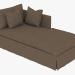 Modelo 3d Couch WALTEROM ESPREGUIÇADEIRA RAF (7842.1302.A008) - preview