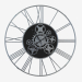 3d model Clock with gears wall (d 120cm) - preview