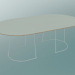 modèle 3D Table basse Airy (Large, Blanc) - preview