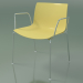 3d model Chair 0201 (4 legs, with armrests, polypropylene PO00415) - preview