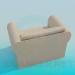 3d model Soft armchair - preview