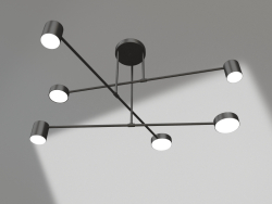 Chandelier Mekli black (07649-6A,19)