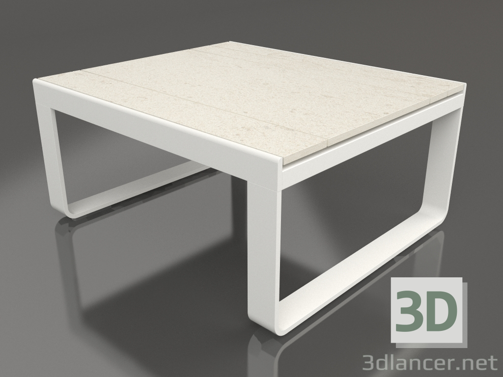 modello 3D Tavolo club 80 (DEKTON Danae, Grigio agata) - anteprima