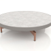 3d model Round coffee table Ø90x22 (Quartz gray, DEKTON Kreta) - preview