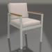 3d model Silla de comedor (Gris cemento) - vista previa