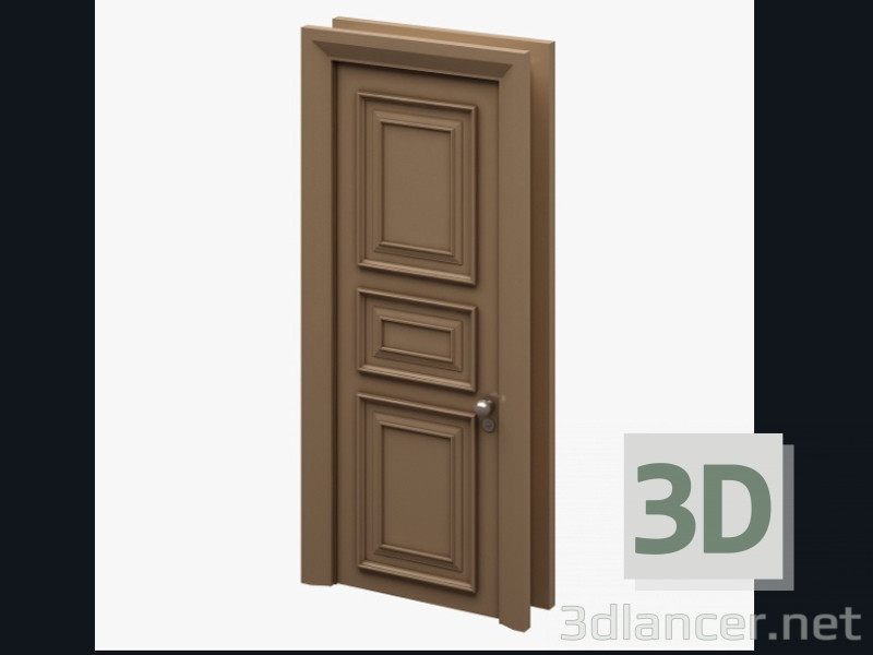 modèle 3D Porte - preview