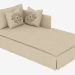 Modelo 3d Couch WALTEROM ESPREGUIÇADEIRA RAF (7842.1302.A015-A) - preview