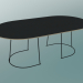 3d model Coffee table Airy (Large, Black) - preview