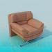 3d model Armchair - preview