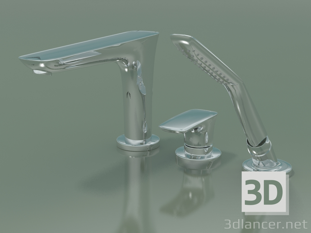 3d model Mezclador de baño (15432000) - vista previa