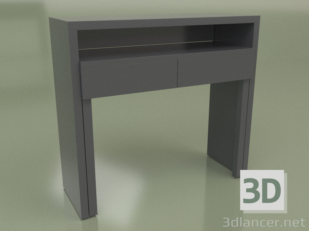 3D Modell Konsole Schminktisch Mn 540 (Anthrazit) - Vorschau