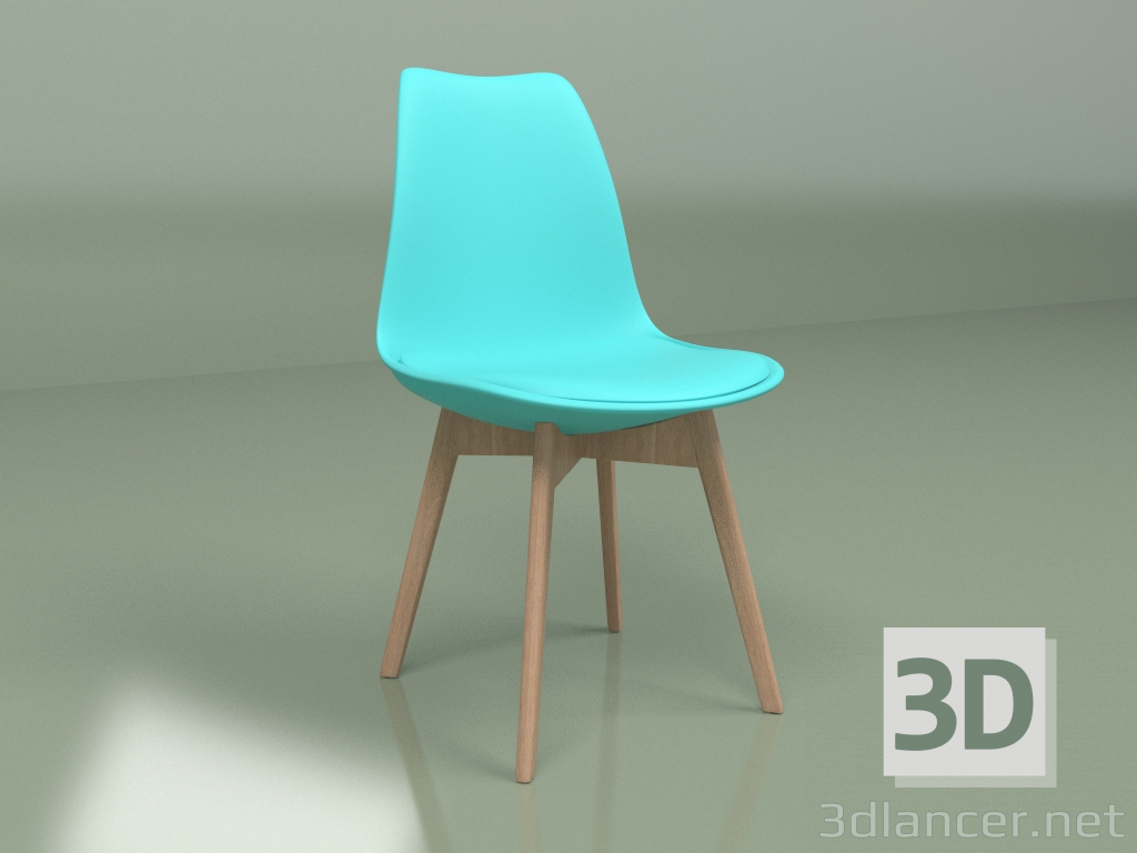 3d model Chair Sephi (turquoise) - preview