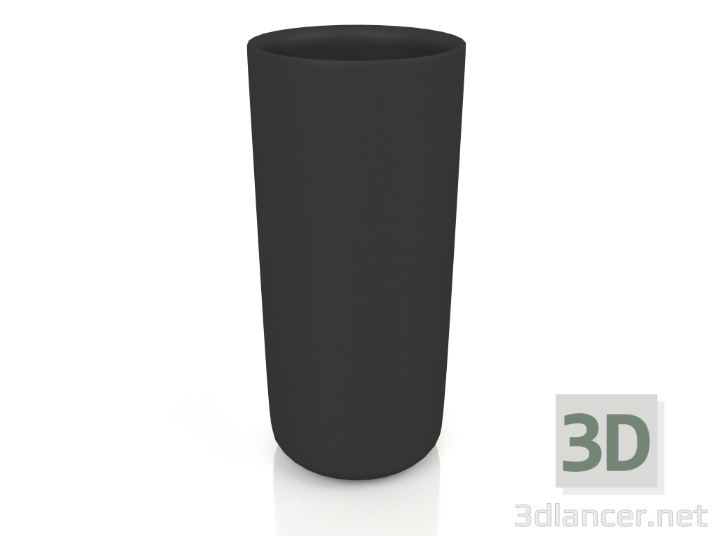 3d model Vidrio (negro) - vista previa