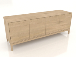 TV dolabı FARGO 1600x450x600 mm (açık meşe)