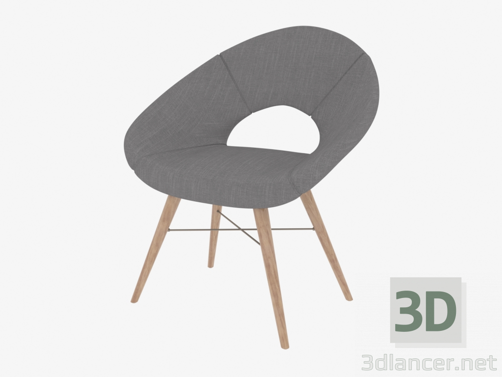 3d model Sillón Kappel - vista previa