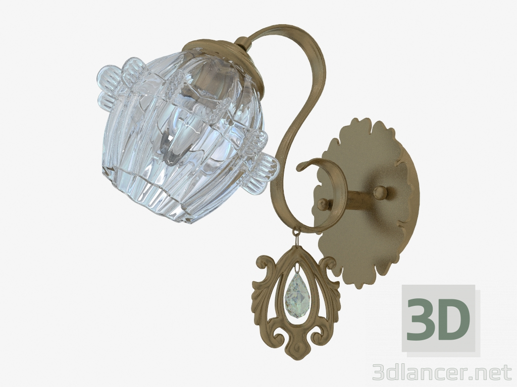 3 डी मॉडल Sconce Folla (2887 1W) - पूर्वावलोकन