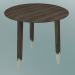 3d model Decorative table Hoof (SW1, Ø50cm, H 50cm, Smoked oiled oak) - preview