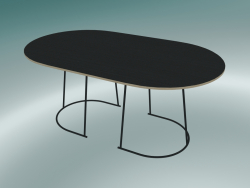 Table basse Airy (Medium, Noir)