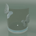 3d model Vase Illusion Butterfly (H 30cm, D 30cm) - preview