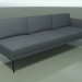 3d model End module 5249 (left armrest, one-color upholstery) - preview