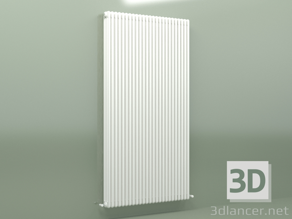 3d model Radiador TESI 4 (H 2200 25EL, blanco estándar) - vista previa