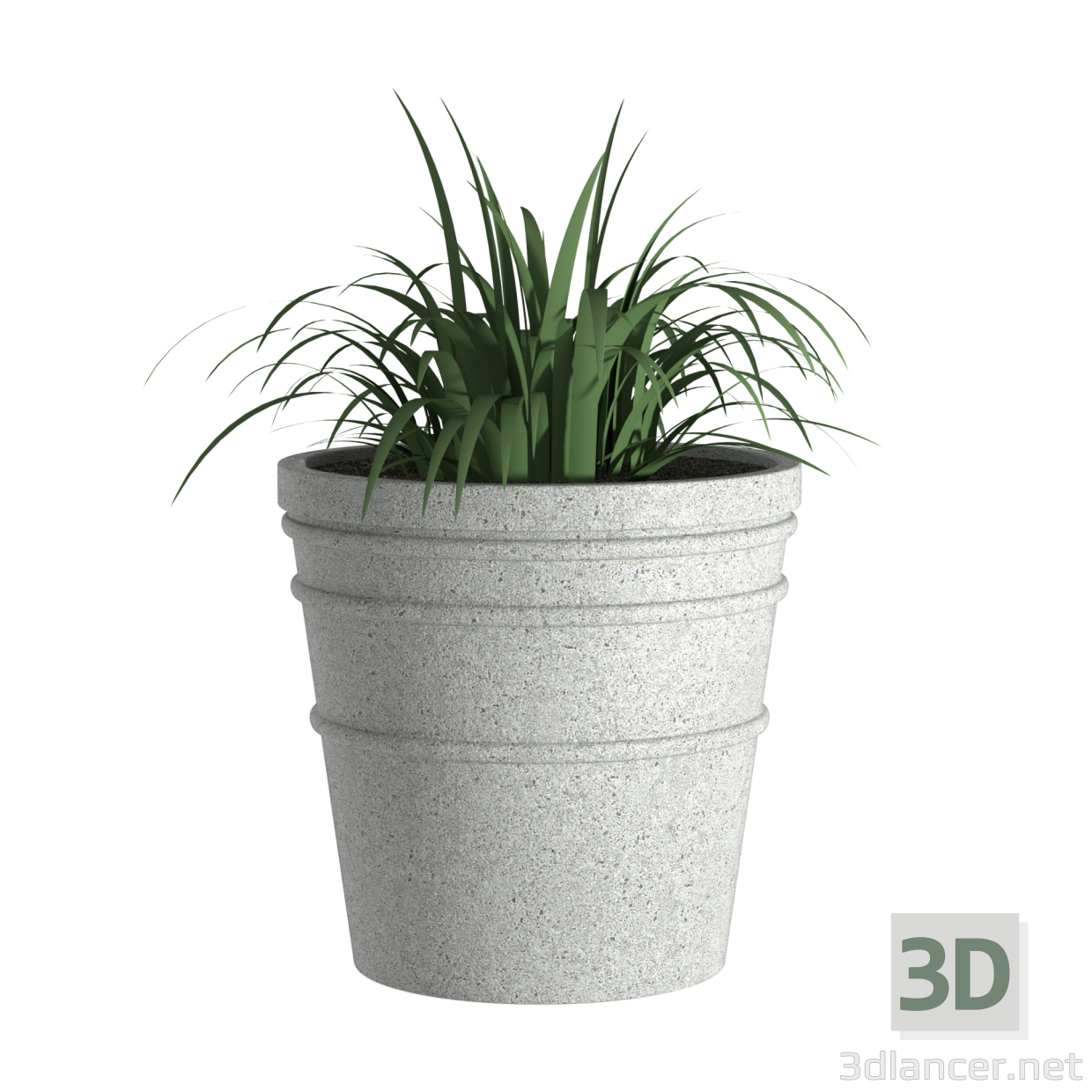 modèle 3D de Pot Téana acheter - rendu