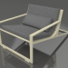 3d model Sillón club único (dorado) - vista previa