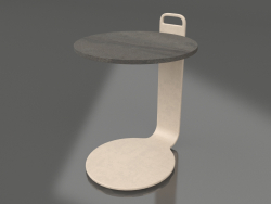 Table basse Ø36 (Sable, DEKTON Radium)