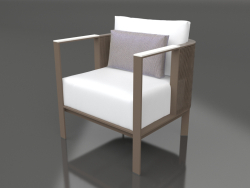 Fauteuil club (Bronze)