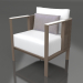 3d model Sillón club (Bronce) - vista previa