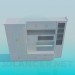 3d model Gabinete - vista previa