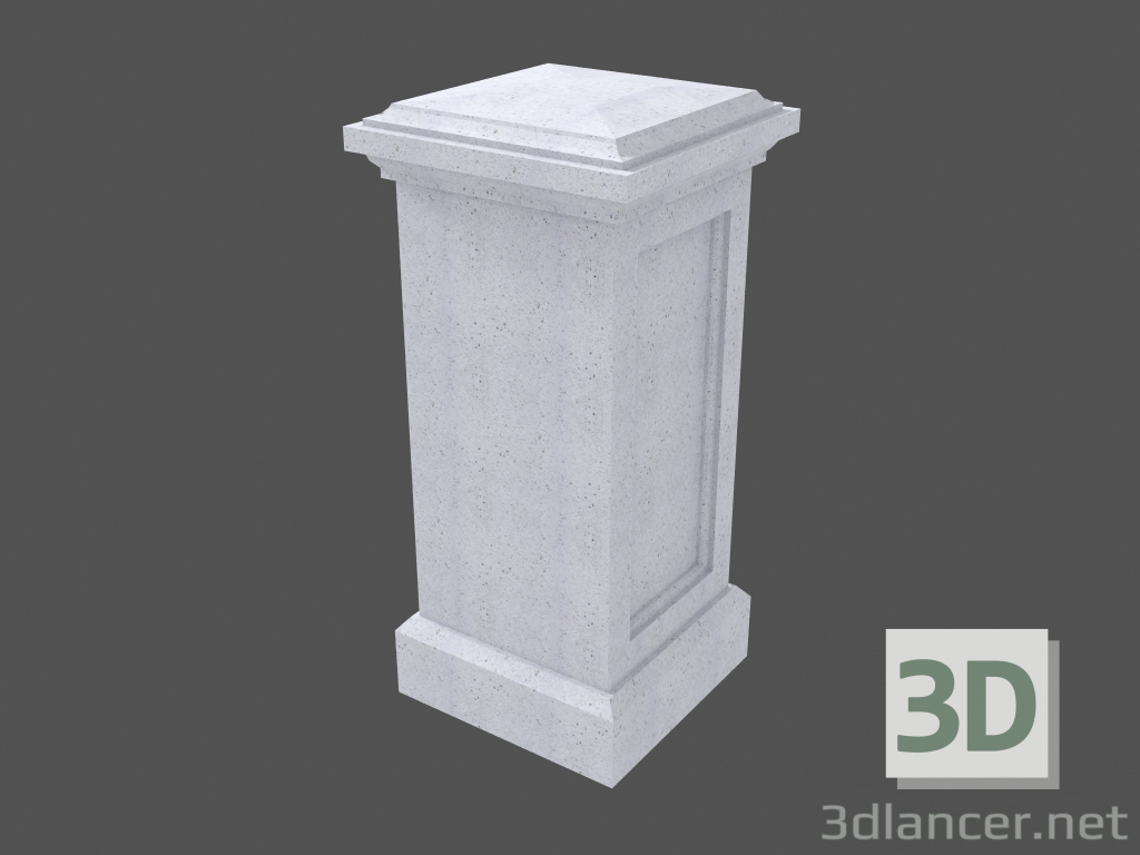 3D Modell Säule (BT75KSB) - Vorschau