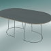 modèle 3D Table basse Airy (Medium, Gris) - preview