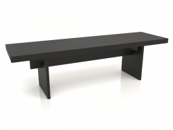 Bench VK 13 (1600x450x450, wood black)