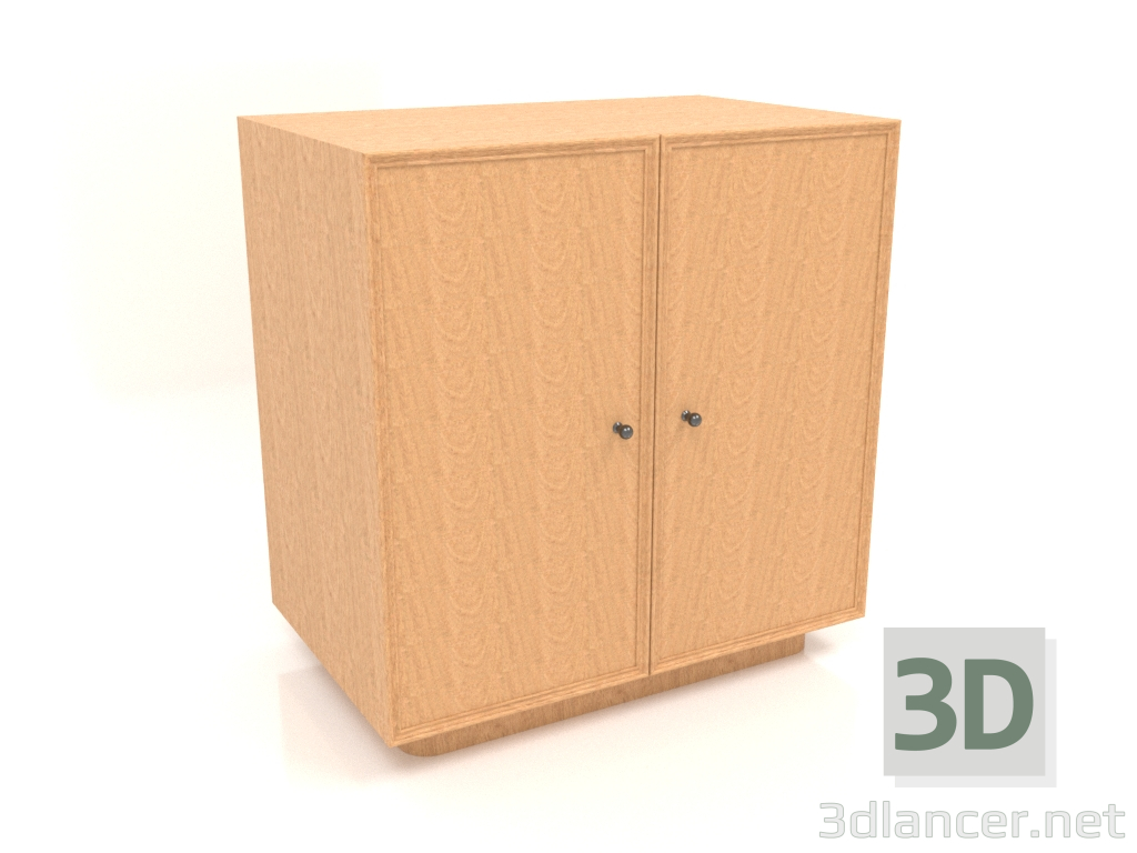 3d model Gabinete TM 15 (803х505х834, chapa de madera de caoba) - vista previa