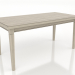 3D Modell Esstisch 1600x800 mm (Eiche hell) - Vorschau