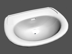 Lavabo l balançoire r2 sans pattes 810,401