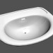 3d model Lavabo l r2 oscilación sin patas 810,401 - vista previa