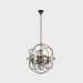 3d model Plafón lámpara CHANDELIER Orbe (CH014-5-LRR) - vista previa