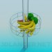 Modelo 3d Banca de frutas - preview