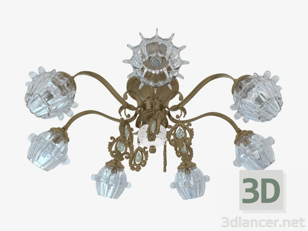 3d model Chandelier Folla (2887 7C) - vista previa