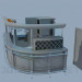 Modelo 3d Bar restaurante - preview