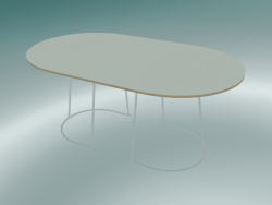 Table basse Airy (Medium, Blanc)