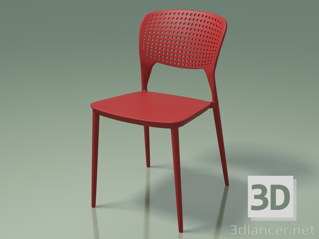 3d model Silla Spark (110329, rojo carmín) - vista previa