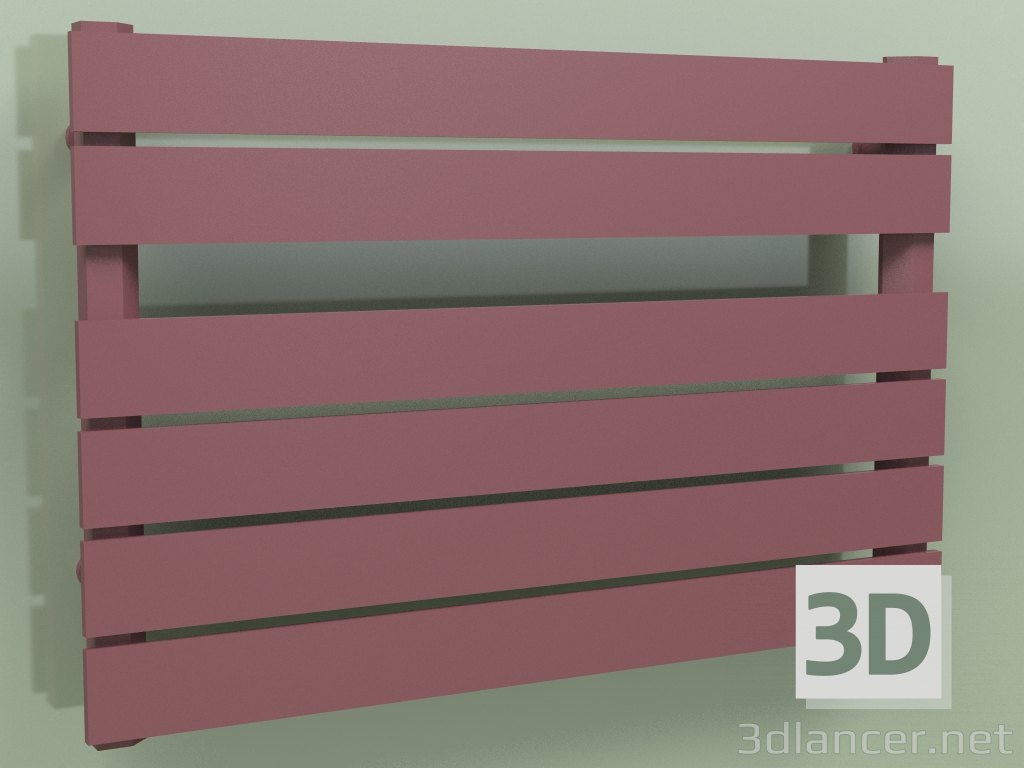 3d model Heated towel rail - Muna (530 x 800, RAL - 3005) - preview