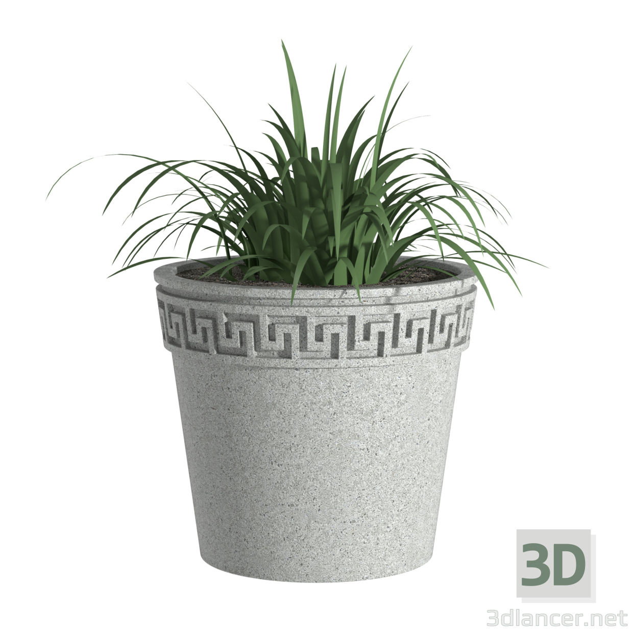 modèle 3D de Pot de fleurs B10 acheter - rendu